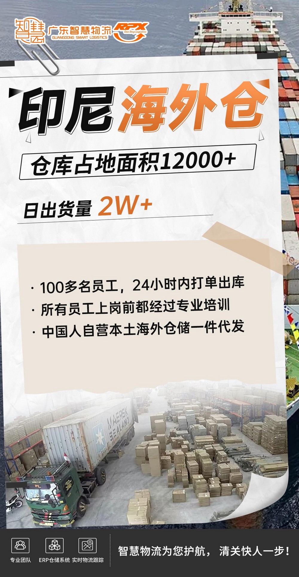 電器到印尼海外倉，價格怎么算整柜或者散貨