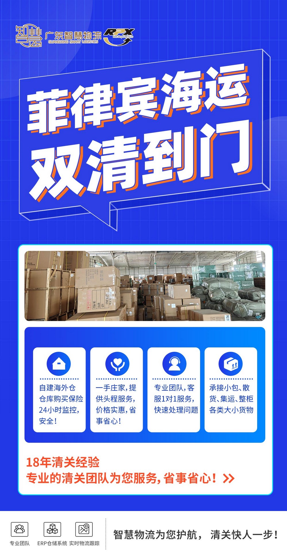 5個(gè)方的貨物發(fā)到菲律賓怎么操作 時(shí)效多少？